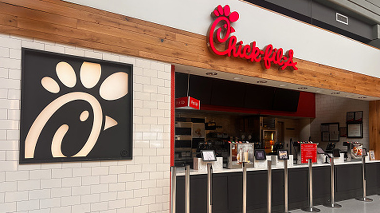 A closed Chick-fil-A
