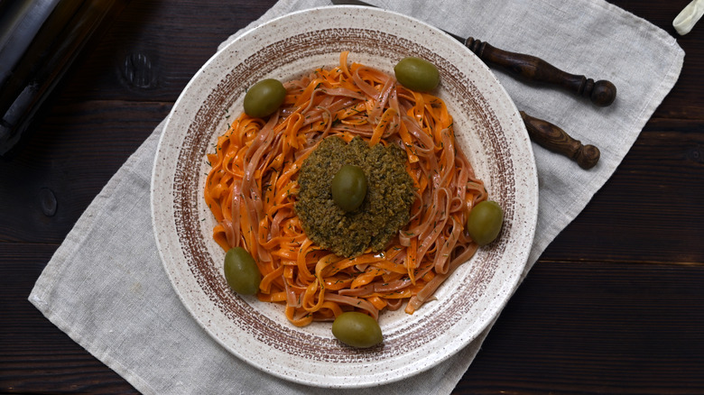 olive tapenade pasta