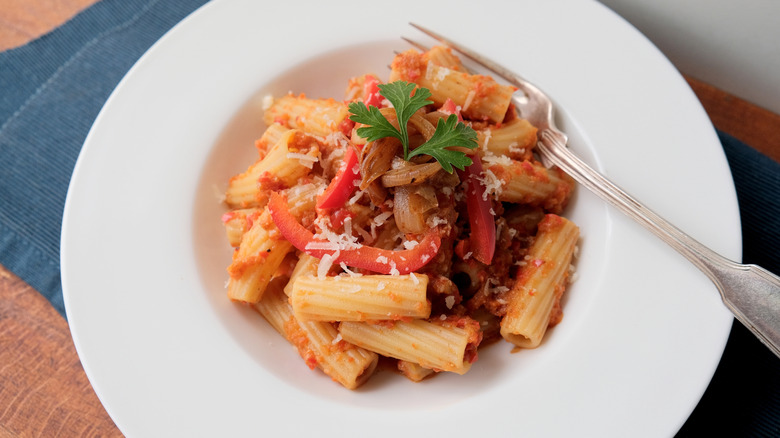 roasted red pepper pasta