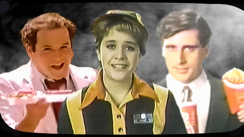 Jason Alexander, Meg Ryan, and Steve Carell in commercials