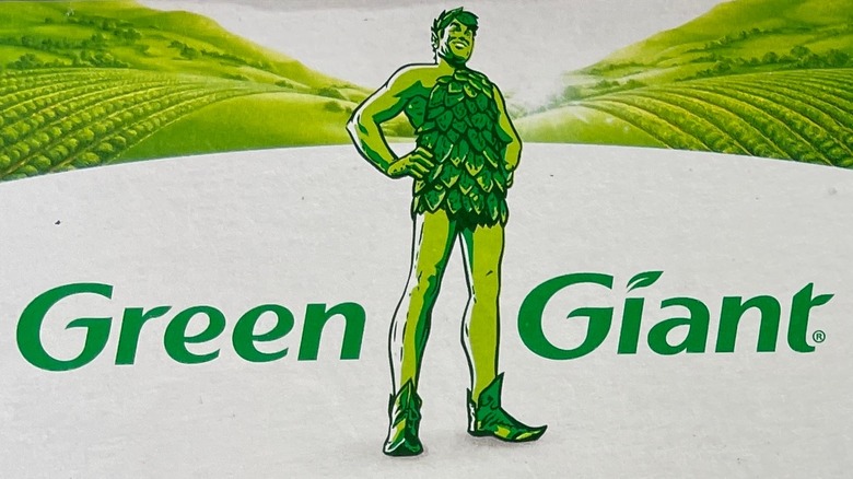 Green Giant logo on package