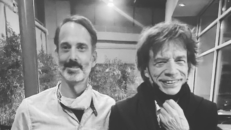 Miller Union owner Steven Satterfield with Mick Jagger