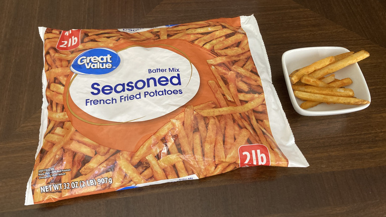 Great Value seasoned fries