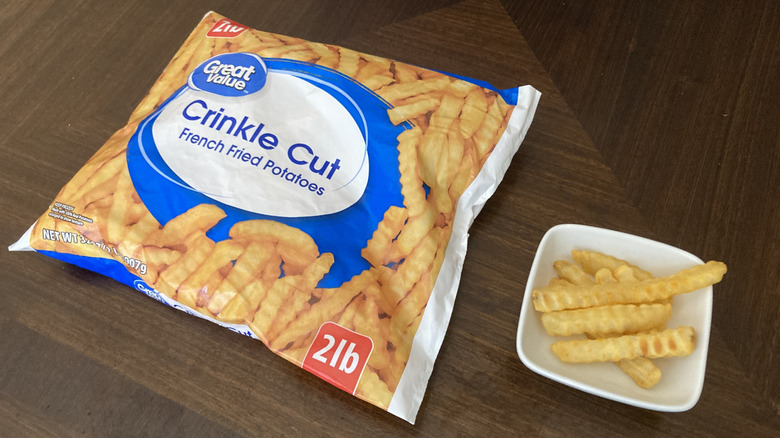 Great Value crinkle cut fries