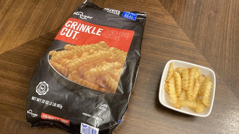 Kroger Crinkle Cut frozen fries