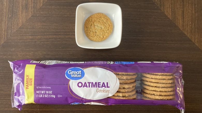 Great Value oatmeal cookies