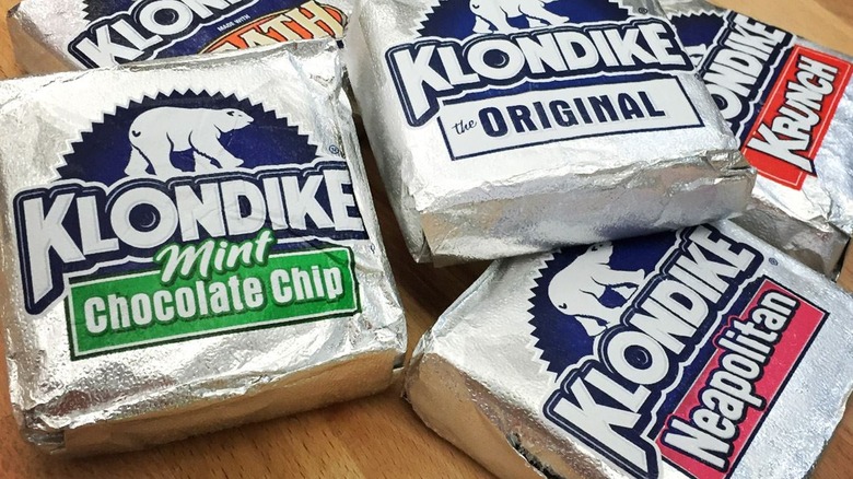 various Klondike bars