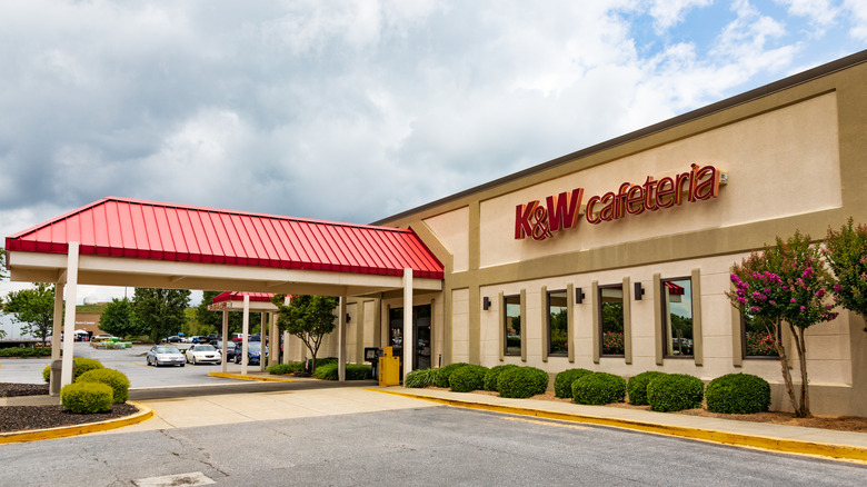 Exterior K&W Cafeteria