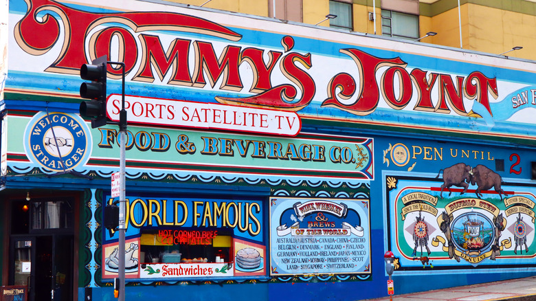 Exterior of Tommy's Joynt restaurant