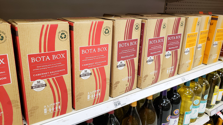 Bota box wines