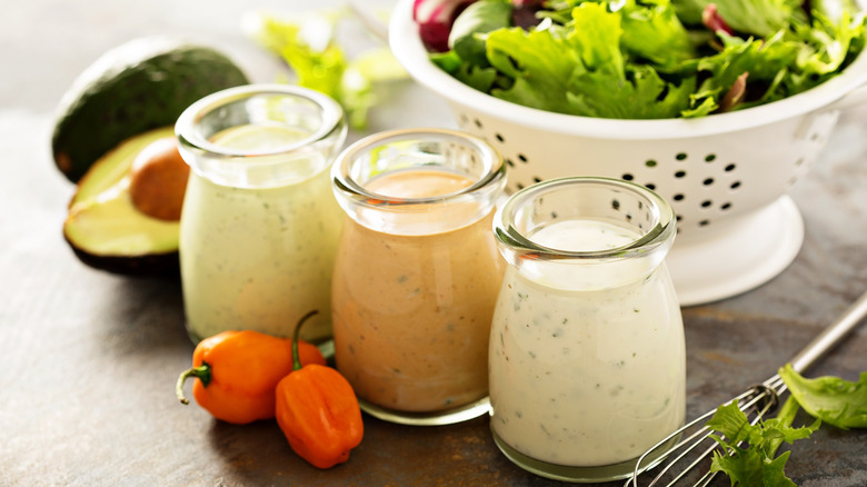 salad avocado dressings