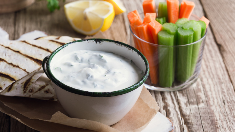 thick yogurt ranch dressing