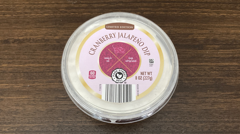 cranberry jalapeño dip from Aldi