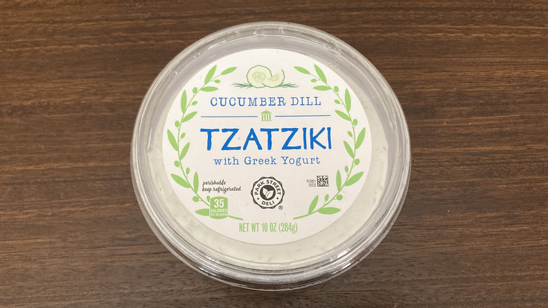Cucumber dill tzatziki from Aldi