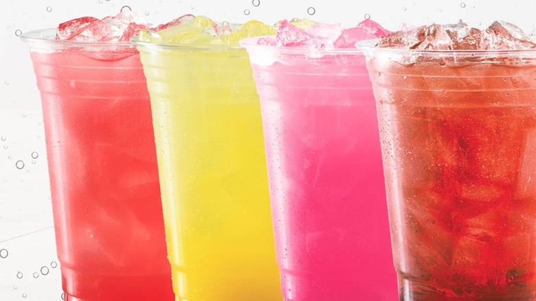 cups of Einstein Bros Morning Mocktails