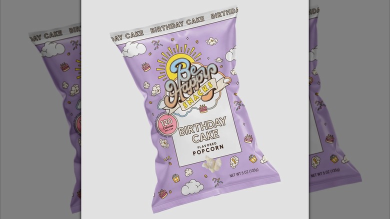 Be Happy Birthday Cake popcorn