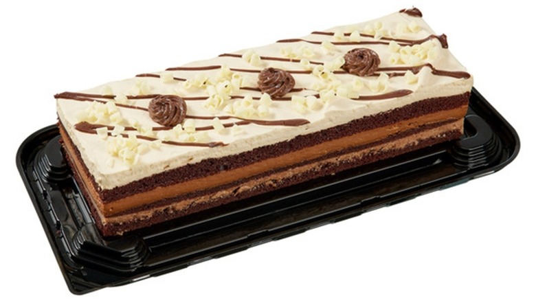 mocha crunch bar cake from Costco