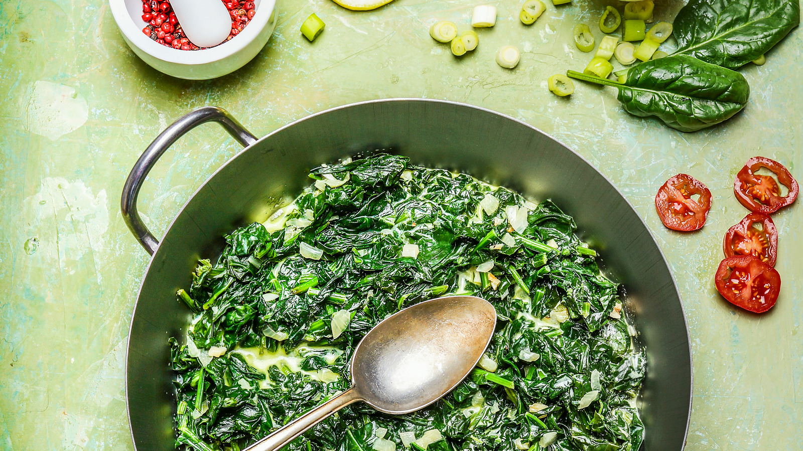 14 Ingredients That'll Take Creamed Spinach To The Next Level