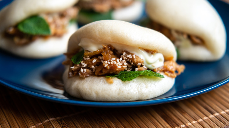 Taiwanese style bao burgers
