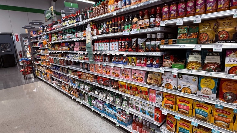 Publix international food aisle