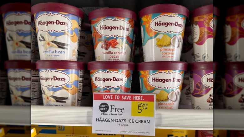 Häagen-Dazs ice cream BOGO