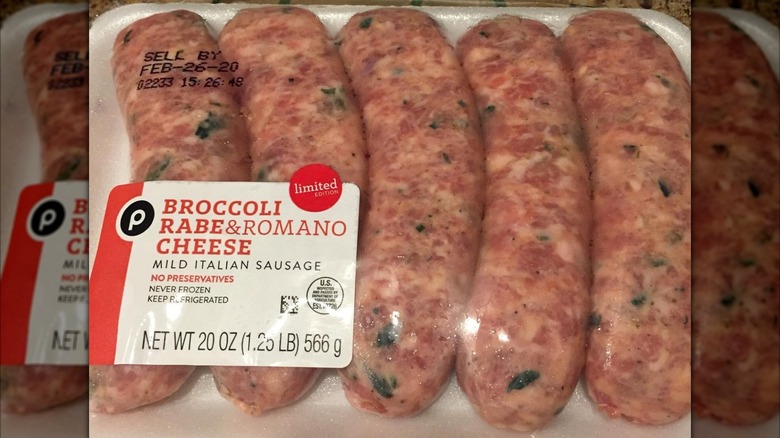 Publix Italian sausage