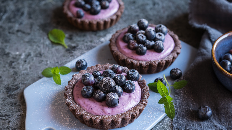 Blueberry tarts