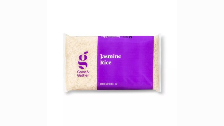 Bag of jasmine rice