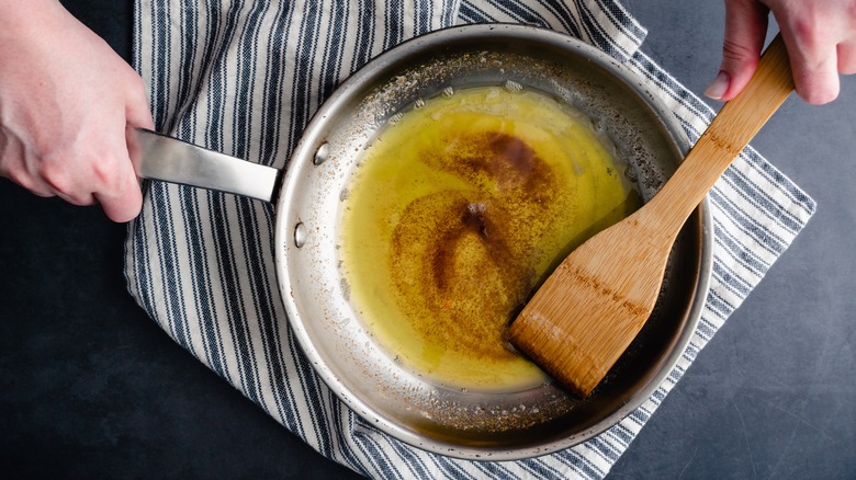 Making brown butter