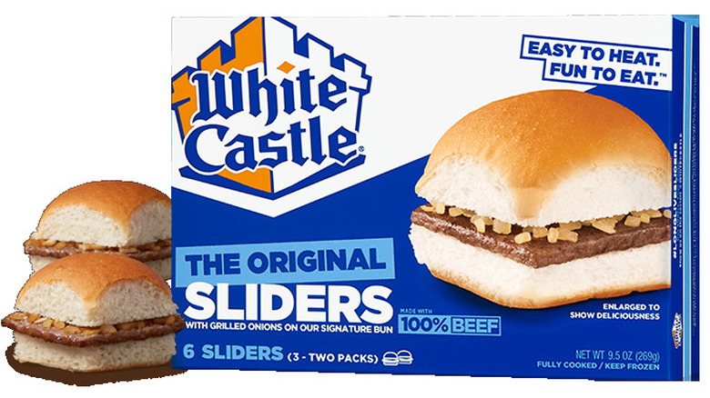 White Castle original frozen sliders