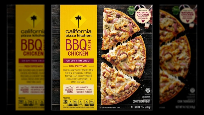 California Pizza Kitchen BBQ Chicken frozen pizza