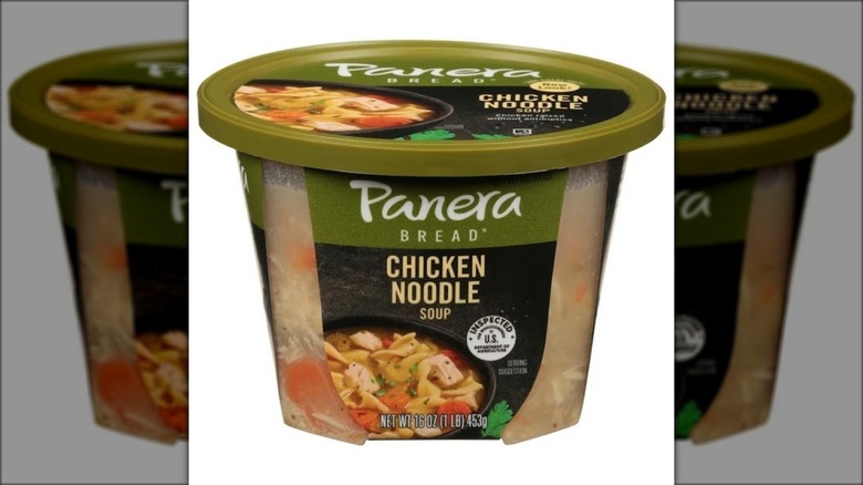 Panera Bread chicken noodle soup