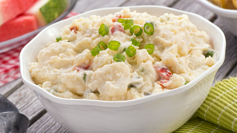 Bowl of potato salad