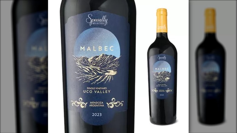 Bottle of Malbec wine