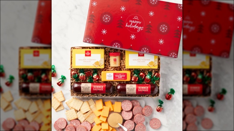meat and cheese gift box