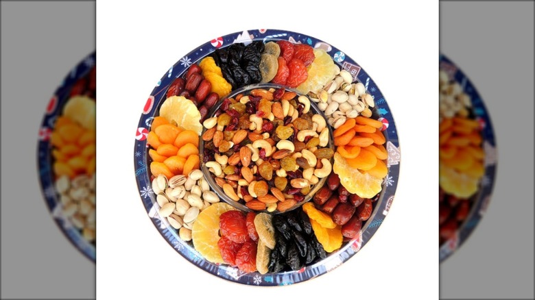 assortment of dried fruits and nuts