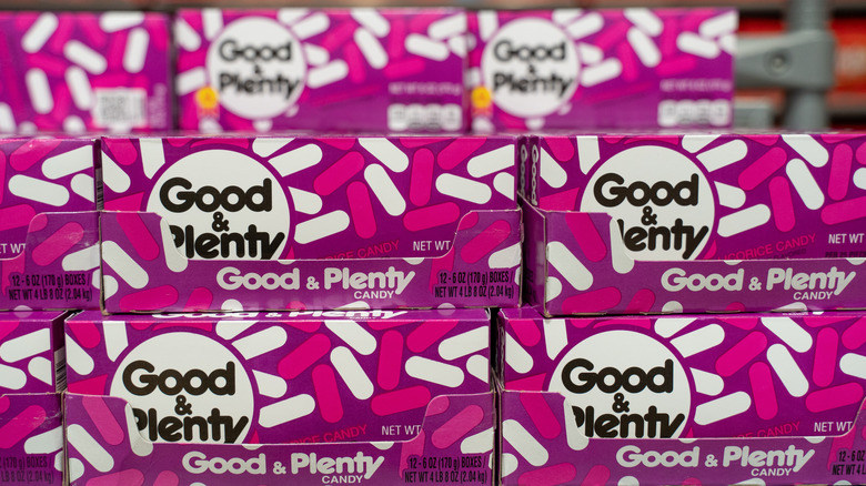 Boxes of GOOD & PLENTY