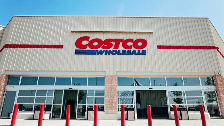 The exterior of a Costco Wholesale store