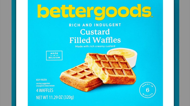 Rich and Indulgent Custard Filled Waffles from Walmart