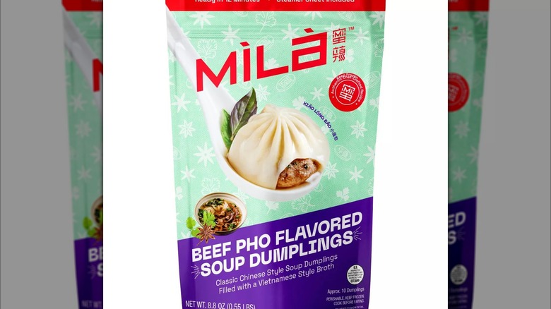 MìLà Frozen Pho Beef Soup Dumplings