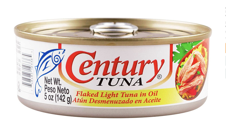 can of century tuna in oil