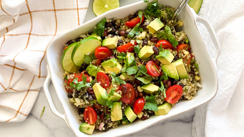 Mexican quinoa salad