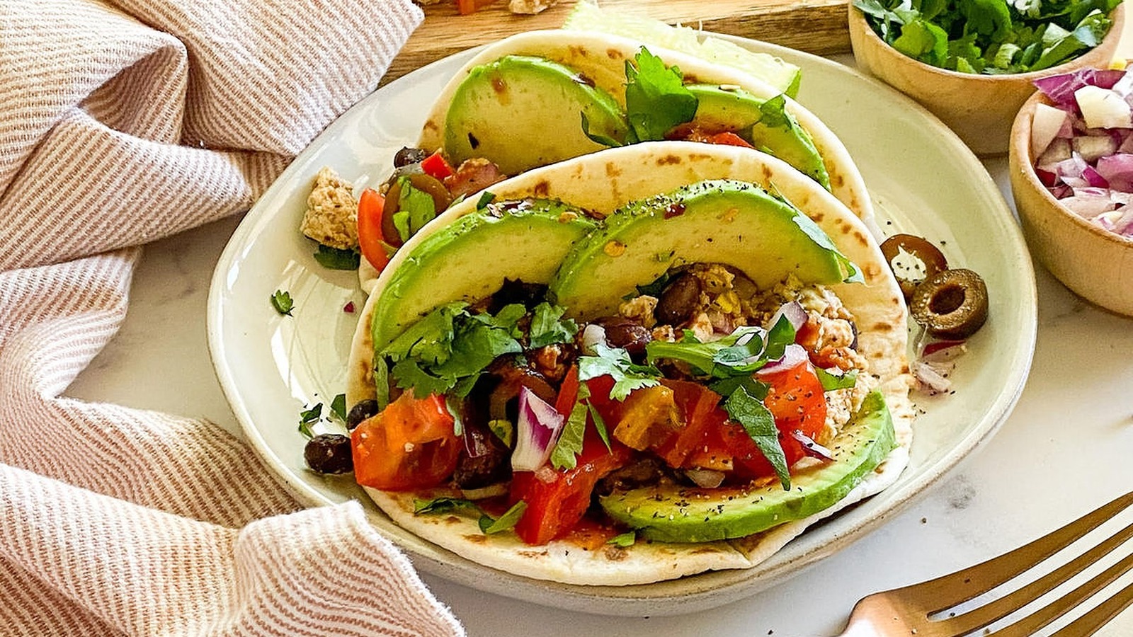 15-Minute Vegan Breakfast Tacos Recipe