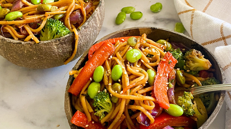 veggie lo mein