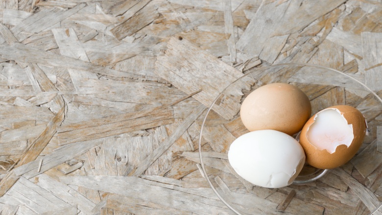boiled eggs