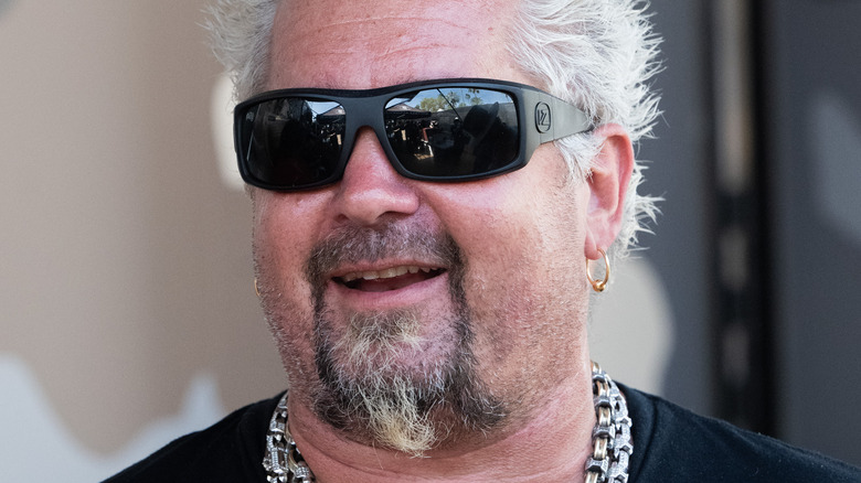 Guy Fieri wearing sunglasses