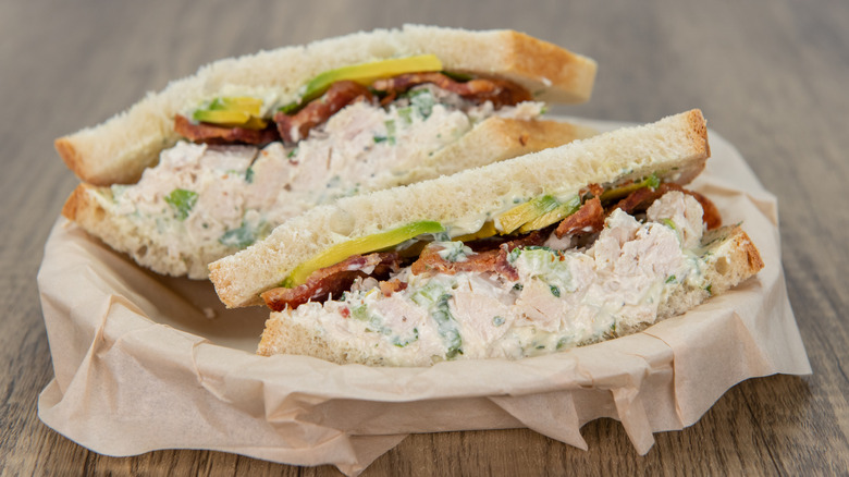 Chicken salad sandwich