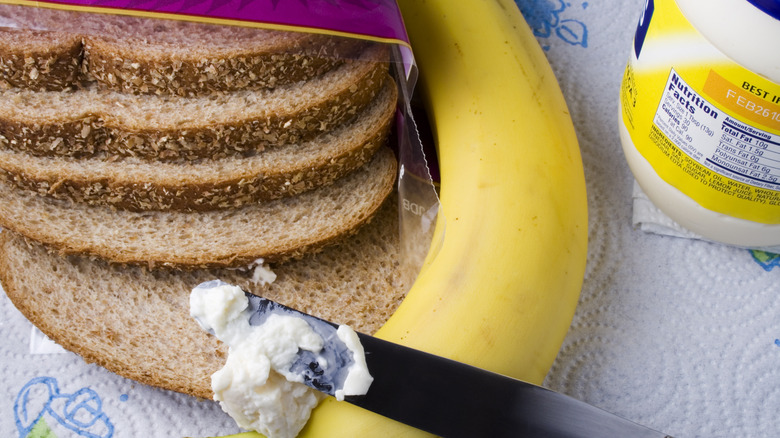 Southern banana sandwich ingredients