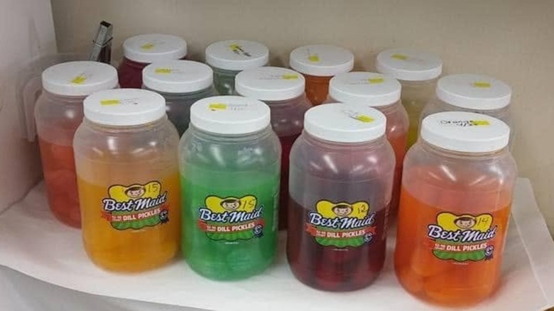 Jars of koolickles