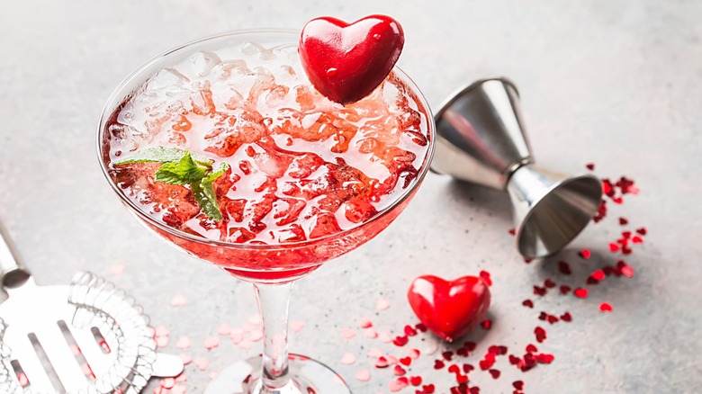 Valentine's Day cocktail